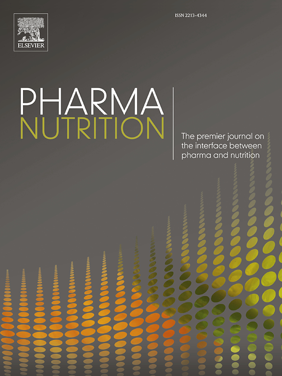 Go to journal home page - PharmaNutrition